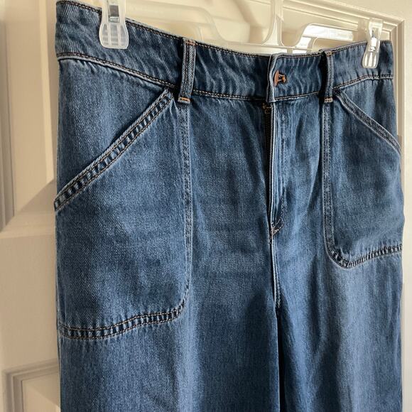Talbots Summerweight Straight Leg Ankle Jeans - Size 8P - NEW - Picture 2 of 9